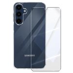 Laptop, Telefoane si Tablete - Telefoane mobile si accesorii - Accesorii Telefoane - Folii protectie telefoane - Folie pentru Samsung Galaxy A36 5G / A56 5G - 3mk ComfortDuo Glass + Case - Clear - Infinity.ro