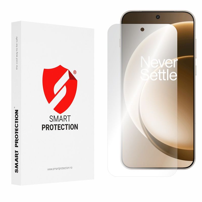 Laptop, Telefoane si Tablete - Telefoane mobile si accesorii - Accesorii Telefoane - Folii protectie telefoane - [Pachet 2x] Folie regenerabila premium OnePlus 15 - Smart Protection Classic - Clear - Infinity.ro