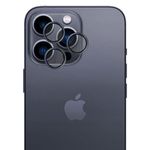 Laptop, Telefoane si Tablete - Telefoane mobile si accesorii - Accesorii Telefoane - Folii protectie telefoane - Folie pentru iPhone 16 Pro Max / iPhone 16 Pro - 3mk Hardy Lens Protection Pro - Black - Infinity.ro