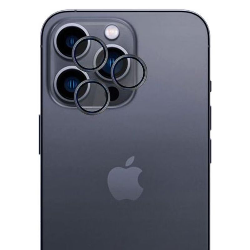 Laptop, Telefoane si Tablete - Telefoane mobile si accesorii - Accesorii Telefoane - Folii protectie telefoane - Folie pentru iPhone 16 Pro Max / iPhone 16 Pro - 3mk Hardy Lens Protection Pro - Black - Infinity.ro