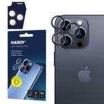 Laptop, Telefoane si Tablete - Telefoane mobile si accesorii - Accesorii Telefoane - Folii protectie telefoane - Folie pentru iPhone 16 Pro Max / iPhone 16 Pro - 3mk Hardy Lens Protection Pro - Black - Infinity.ro
