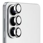 Laptop, Telefoane si Tablete - Telefoane mobile si accesorii - Accesorii Telefoane - Folii protectie telefoane - Folie pentru Samsung Galaxy S26 / S26 Plus - Blueo Camera Lens Protector - Silver - Infinity.ro