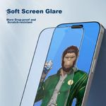 Laptop, Telefoane si Tablete - Telefoane mobile si accesorii - Accesorii Telefoane - Folii protectie telefoane - Folie pentru iPhone 17 Air - Blueo Anti-Glare Matte Glass - Black - Infinity.ro