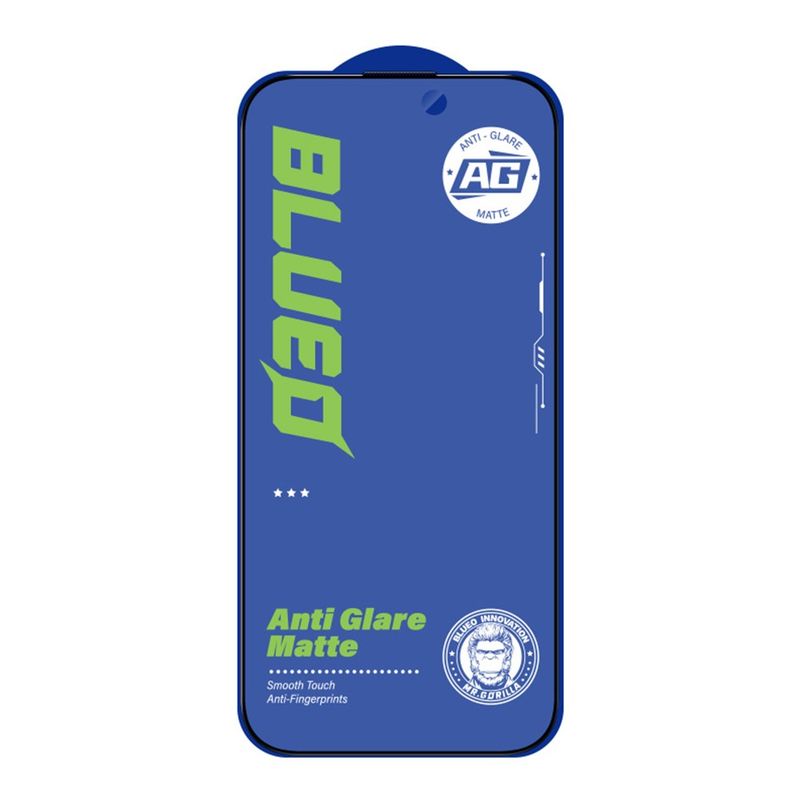 Laptop, Telefoane si Tablete - Telefoane mobile si accesorii - Accesorii Telefoane - Folii protectie telefoane - Folie pentru iPhone 17 Air - Blueo Anti-Glare Matte Glass - Black - Infinity.ro