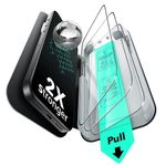 Laptop, Telefoane si Tablete - Telefoane mobile si accesorii - Accesorii Telefoane - Folii protectie telefoane - Folie pentru iPhone 17 Pro Max (set 3) - ESR Tempered Glass UltraFit - Black - Infinity.ro