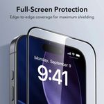 Laptop, Telefoane si Tablete - Telefoane mobile si accesorii - Accesorii Telefoane - Folii protectie telefoane - Folie pentru iPhone 17 Pro Max (set 3) - ESR Tempered Glass UltraFit - Black - Infinity.ro