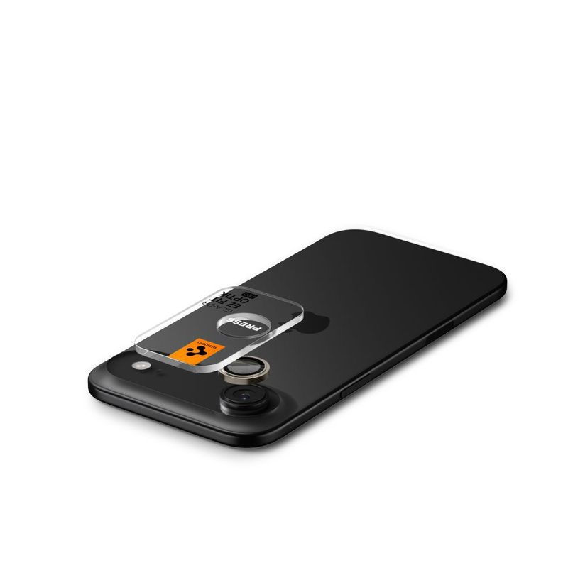 Laptop, Telefoane si Tablete - Telefoane mobile si accesorii - Accesorii Telefoane - Folii protectie telefoane - Folie Camera pentru iPhone 17 Air (set 2) - Spigen Glas.tR Optik EZ Fit Pro (AGL10131) - Gold - Infinity.ro