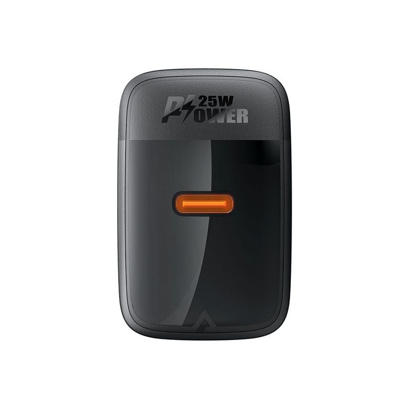 Laptop, Telefoane si Tablete - Telefoane mobile si accesorii - Accesorii Telefoane - Incarcatoare telefoane - Incarcator pentru Priza Type-C, PD25W, GaN, EU - Acefast (A104) - Black - Infinity.ro