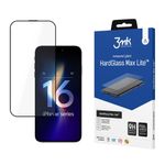 Laptop, Telefoane si Tablete - Telefoane mobile si accesorii - Accesorii Telefoane - Folii protectie telefoane - Folie pentru iPhone 16 Pro Max - 3mk HardGlass Max Lite Screen Protector - Black - Infinity.ro
