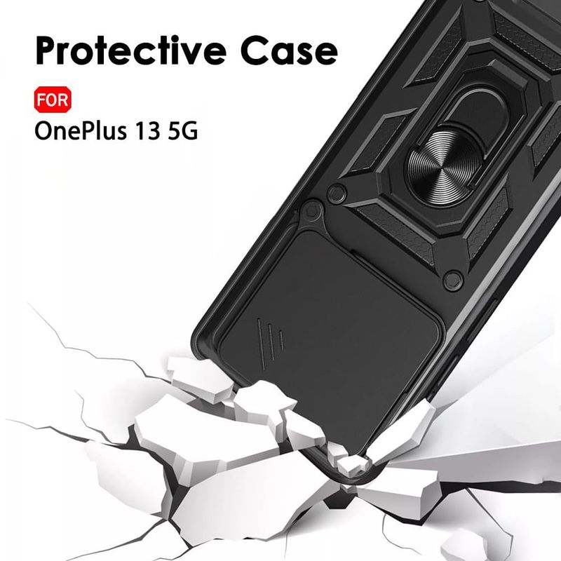 Laptop, Telefoane si Tablete - Telefoane mobile si accesorii - Accesorii Telefoane - Huse telefoane - Husa pentru OnePlus 13 - Techsuit CamShield Series - Black - Infinity.ro
