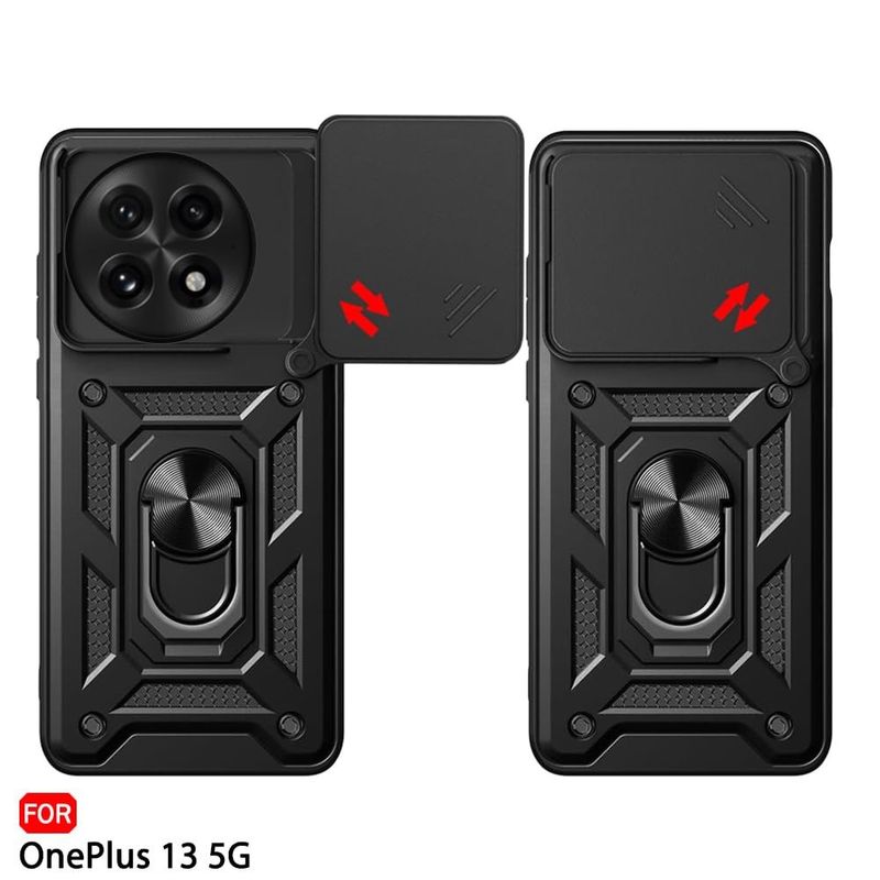 Laptop, Telefoane si Tablete - Telefoane mobile si accesorii - Accesorii Telefoane - Huse telefoane - Husa pentru OnePlus 13 - Techsuit CamShield Series - Black - Infinity.ro