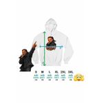 Fashion, accesorii si bijuterii - Femei - Imbracaminte femei - Hanorace femei - Hanorac Femei Playboi Carti RIP, alb, marime 2XL - Infinity.ro