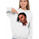 Fashion, accesorii si bijuterii - Femei - Imbracaminte femei - Hanorace femei - Hanorac Femei Playboi Carti Sky, alb, marime 2XL - Infinity.ro