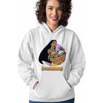 Fashion, accesorii si bijuterii - Femei - Imbracaminte femei - Hanorace femei - Hanorac Femei Pocahontas Meeko, alb, marime 2XL - Infinity.ro