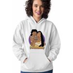 Fashion, accesorii si bijuterii - Femei - Imbracaminte femei - Hanorace femei - Hanorac Femei Pocahontas Nakoma, alb, marime 2XL - Infinity.ro