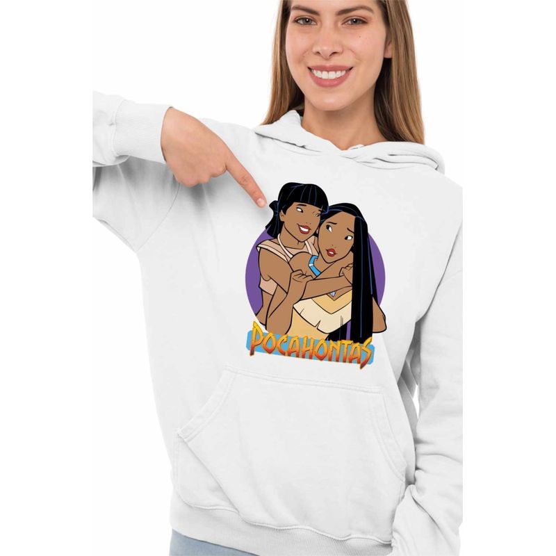 Fashion, accesorii si bijuterii - Femei - Imbracaminte femei - Hanorace femei - Hanorac Femei Pocahontas Nakoma, alb, marime 2XL - Infinity.ro