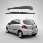 Auto si Moto - Intretinere auto - Stergatoare - Brat si Lamela Stergator Spate Toyota Yaris P13 (2010-2020) - 410mm, Mammooth RAW136 - Infinity.ro