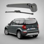 Auto si Moto - Intretinere auto - Stergatoare - Brat si Lamela Stergator Spate Skoda Yeti 5L (2009-2017) - 280mm, Mammooth RAW016 - Infinity.ro