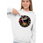 Fashion, accesorii si bijuterii - Femei - Imbracaminte femei - Hanorace femei - Hanorac Femei Project Hail Mary Spaceship Mission Badge, alb, marime 2XL - Infinity.ro