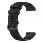 Laptop, Telefoane si Tablete - Wearables si gadgeturi - Wearables - Accesorii wearables - Curea Techsuit W006 pentru Huawei Watch / Garmin Watch Series, 18mm, Neagra - Infinity.ro