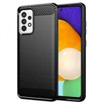 Laptop, Telefoane si Tablete - Telefoane mobile si accesorii - Accesorii Telefoane - Huse telefoane - Husa pentru Samsung Galaxy A52s 5G A528 / A52 5G A526 / A52 A525, Techsuit, Carbon, Neagra - Infinity.ro