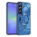 Laptop, Telefoane si Tablete - Telefoane mobile si accesorii - Accesorii Telefoane - Huse telefoane - Husa MagSafe pentru Samsung Galaxy A56 A566 / A36 A366, Techsuit, Luxury Glitter, Albastra - Infinity.ro