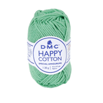 Casa si Gradina - Decoratiuni - DIY - Articole mercerie - Fir textil Happy Cotton DMC, pentru crosetat, tricotat si amigurumi, 20g/43m, 782 - mini ghem - Infinity.ro