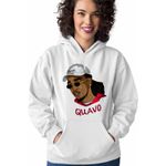 Fashion, accesorii si bijuterii - Femei - Imbracaminte femei - Hanorace femei - Hanorac Femei Quavo Culture Trap Rap Music, alb, marime 2XL - Infinity.ro