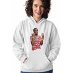 Fashion, accesorii si bijuterii - Femei - Imbracaminte femei - Hanorace femei - Hanorac Femei Quavo Greatness Trap, alb, marime 2XL - Infinity.ro
