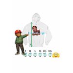 Fashion, accesorii si bijuterii - Femei - Imbracaminte femei - Hanorace femei - Hanorac Femei Quavo Lifestyle Hip Hop, alb, marime 2XL - Infinity.ro