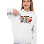 Fashion, accesorii si bijuterii - Femei - Imbracaminte femei - Hanorace femei - Hanorac Femei Red Velvet Cartoon Chibi Kpop, alb, marime 2XL - Infinity.ro
