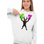 Fashion, accesorii si bijuterii - Femei - Imbracaminte femei - Hanorace femei - Hanorac Femei Roblox 99 Nights in the Forest Roblox, alb, marime 2XL - Infinity.ro