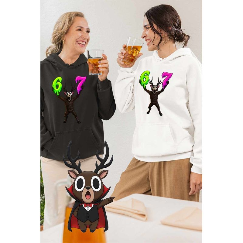 Fashion, accesorii si bijuterii - Femei - Imbracaminte femei - Hanorace femei - Hanorac Femei Roblox 99 Nights in the Forest Roblox, alb, marime 2XL - Infinity.ro