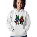 Fashion, accesorii si bijuterii - Femei - Imbracaminte femei - Hanorace femei - Hanorac Femei Robby Doggy Roblox Piggy Pigy, alb, marime 2XL - Infinity.ro