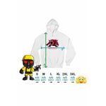 Fashion, accesorii si bijuterii - Femei - Imbracaminte femei - Hanorace femei - Hanorac Femei Roblox Fish it Kraken Sea Monster Pescar, alb, marime 2XL - Infinity.ro
