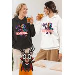 Fashion, accesorii si bijuterii - Femei - Imbracaminte femei - Hanorace femei - Hanorac Femei Roblox Gamer, alb, marime 2XL - Infinity.ro