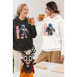 Fashion, accesorii si bijuterii - Femei - Imbracaminte femei - Hanorace femei - Hanorac Femei Roblox Mandalorian Star Wars, alb, marime 2XL - Infinity.ro