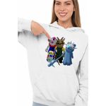 Fashion, accesorii si bijuterii - Femei - Imbracaminte femei - Hanorace femei - Hanorac Femei Roblox Piggy Frostiggy, alb, marime 2XL - Infinity.ro
