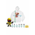 Fashion, accesorii si bijuterii - Femei - Imbracaminte femei - Hanorace femei - Hanorac Femei Roblox Piggy Veggies, alb, marime 2XL - Infinity.ro