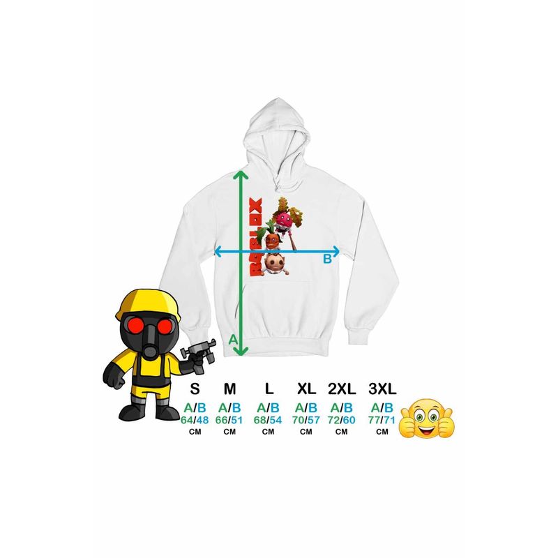 Fashion, accesorii si bijuterii - Femei - Imbracaminte femei - Hanorace femei - Hanorac Femei Roblox Piggy Veggies, alb, marime 2XL - Infinity.ro
