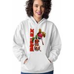 Fashion, accesorii si bijuterii - Femei - Imbracaminte femei - Hanorace femei - Hanorac Femei Roblox Piggy Veggies, alb, marime 2XL - Infinity.ro