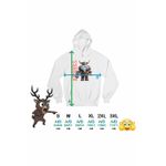 Fashion, accesorii si bijuterii - Femei - Imbracaminte femei - Hanorace femei - Hanorac Femei Roblox Viking Warrior, alb, marime 2XL - Infinity.ro
