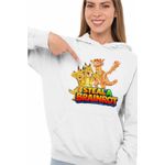Fashion, accesorii si bijuterii - Femei - Imbracaminte femei - Hanorace femei - Hanorac Femei Roblox Steal a Brainrot Dragon Meme, alb, marime 2XL - Infinity.ro