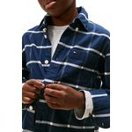 Fashion, accesorii si bijuterii - Copii - Imbracaminte copii - Bluze si camasi copii - Camasa baieti Tommy Hilfiger KB0KB10096T 10 ani 140 CM Albastru - Infinity.ro