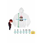 Fashion, accesorii si bijuterii - Femei - Imbracaminte femei - Hanorace femei - Hanorac Femei Shinee Key Chibi Kpop, alb, marime 2XL - Infinity.ro