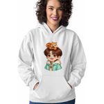 Fashion, accesorii si bijuterii - Femei - Imbracaminte femei - Hanorace femei - Hanorac Femei Shinee Minhe Chibi Kpop, alb, marime 2XL - Infinity.ro
