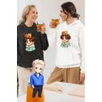 Fashion, accesorii si bijuterii - Femei - Imbracaminte femei - Hanorace femei - Hanorac Femei Shinee Minhe Chibi Kpop, alb, marime 2XL - Infinity.ro