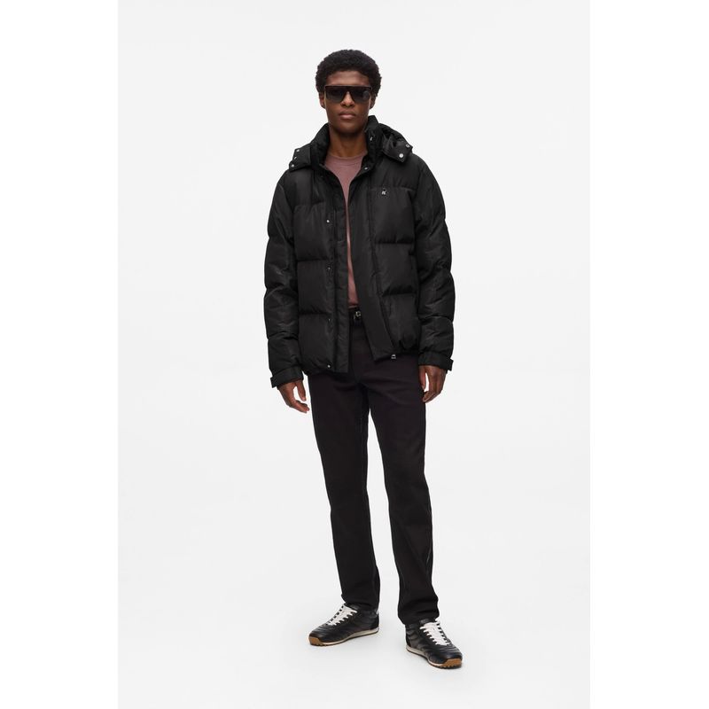 Fashion, accesorii si bijuterii - Barbati - Imbracaminte - Jachete si geci barbati - Geaca barbati Karl Lagerfeld A3M15002 Negru M INTL - Infinity.ro