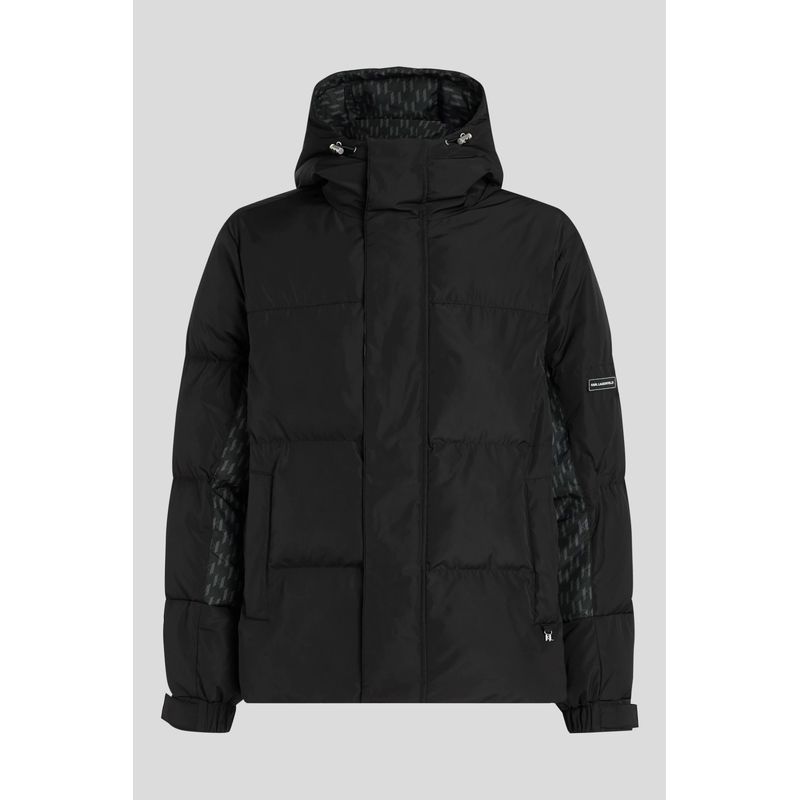 Fashion, accesorii si bijuterii - Barbati - Imbracaminte - Jachete si geci barbati - Geaca barbati Karl Lagerfeld A3M15002 Negru M INTL - Infinity.ro