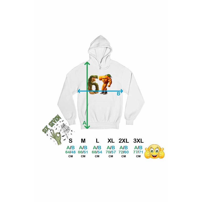 Fashion, accesorii si bijuterii - Femei - Imbracaminte femei - Hanorace femei - Hanorac Femei Six Seven Brainrot Orange Italian Meme Fitness, alb, marime 2XL - Infinity.ro